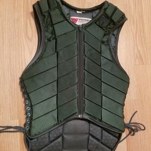 Tipperary eventing vest green xxs